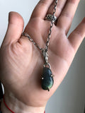 Labradorite and 925 Silver Pendant