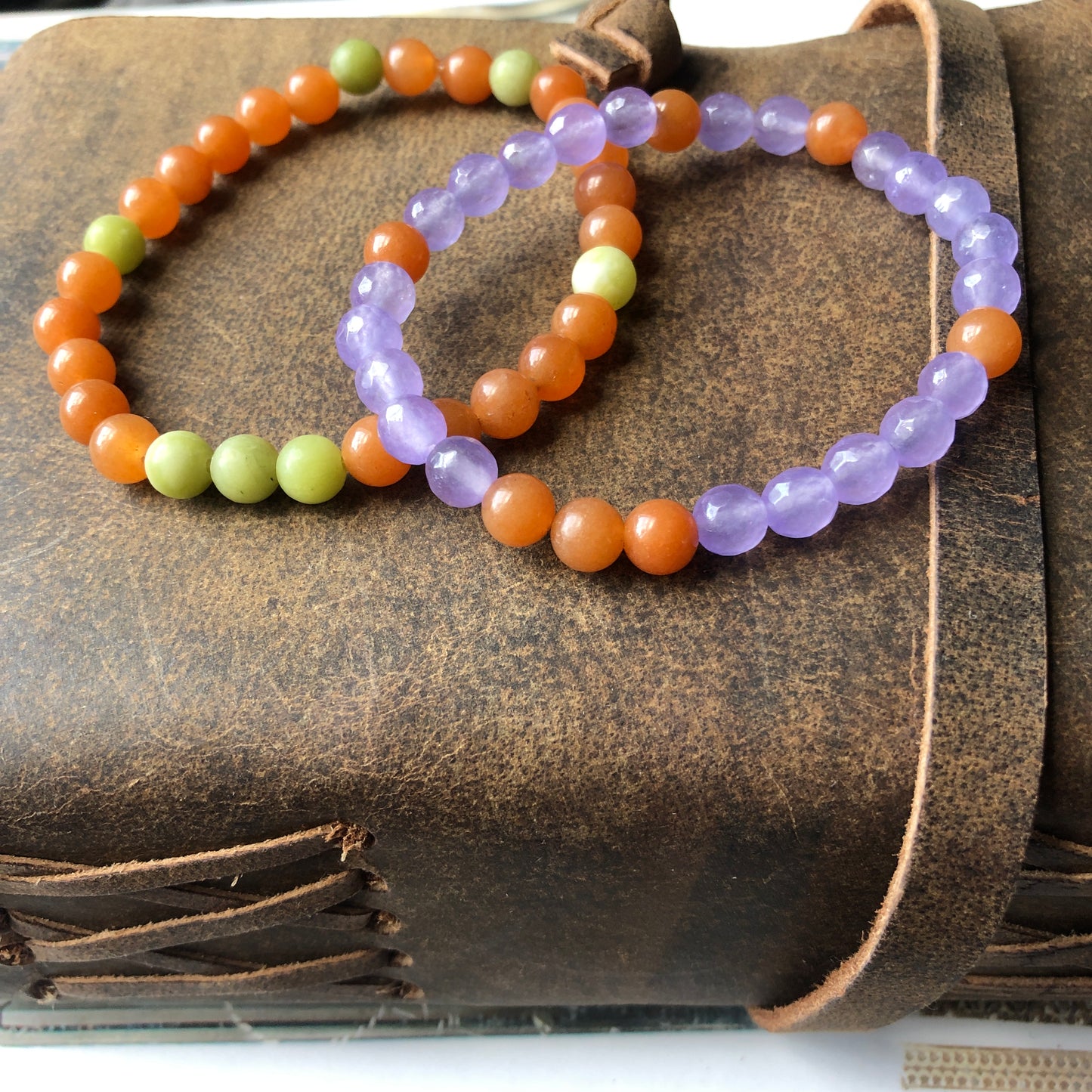 Handmade Aventurine Beaded Bracelet