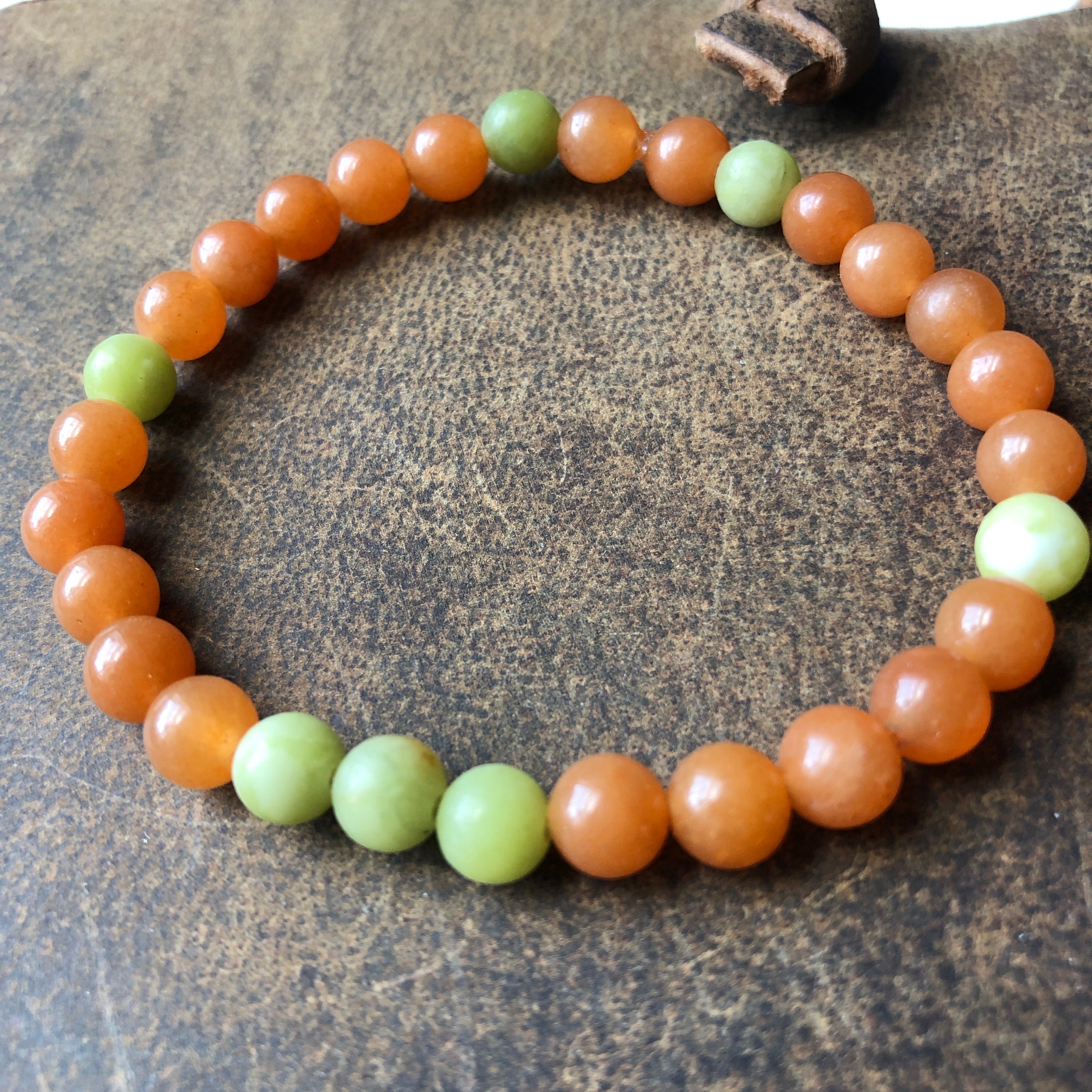 Handmade Aventurine Beaded Bracelet