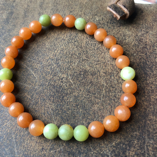 Handmade Aventurine Beaded Bracelet
