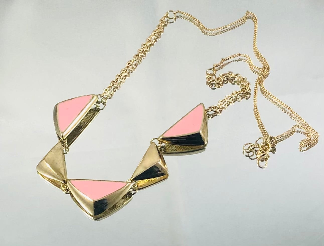 Pink Element Gold-plated Necklace KAS WARWAS